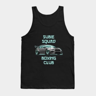 Subaru WRX STI Car Art -  Impreza Boxer Engine Modified JDM Car Tank Top